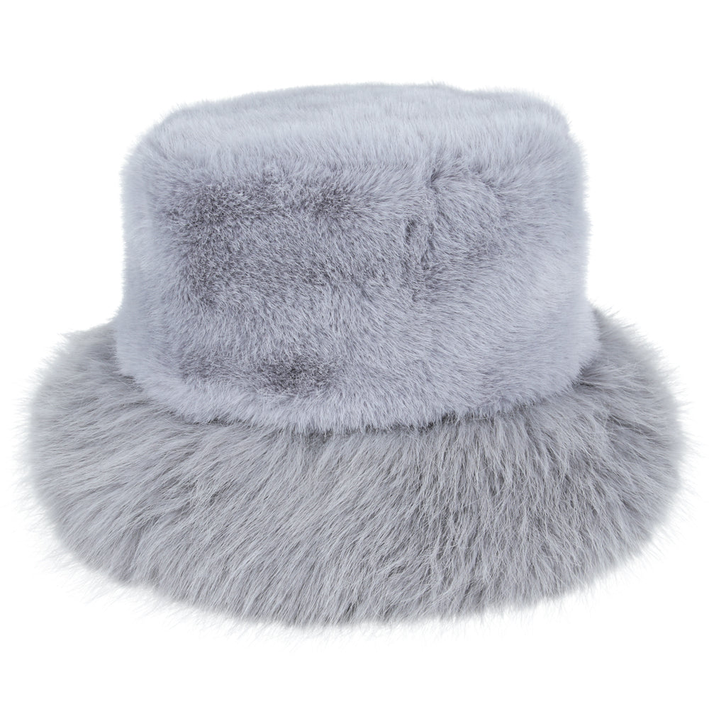 Fluffy Soft Faux Fur Bucket Hat