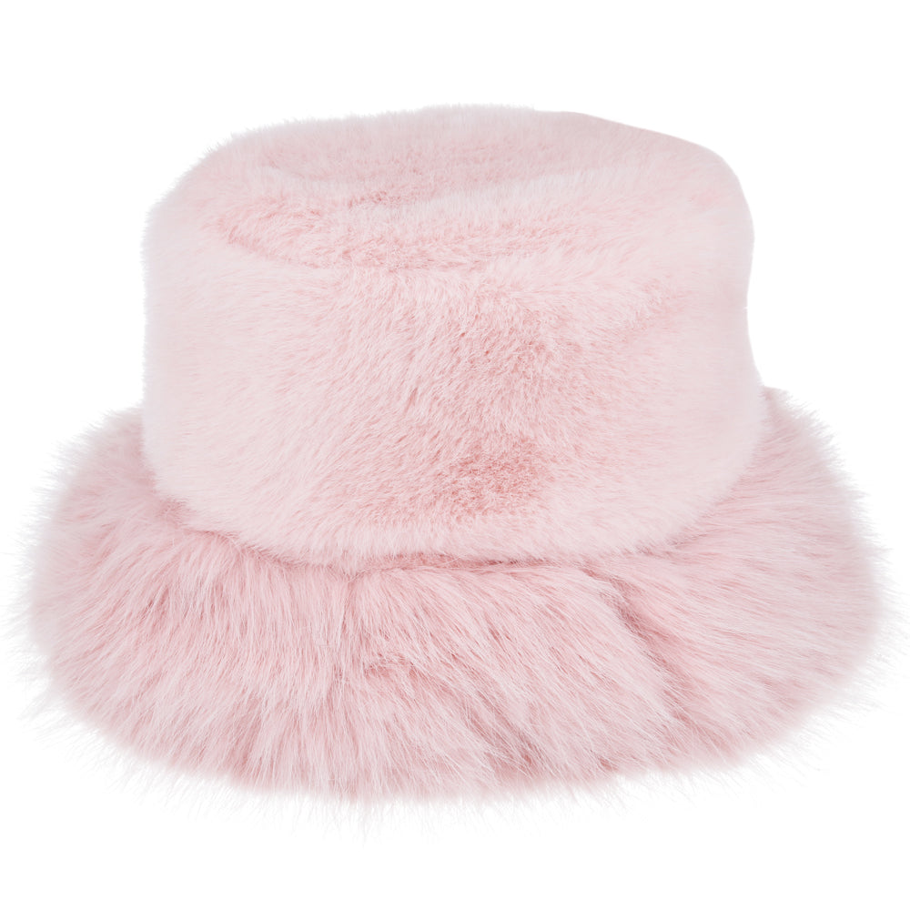 Fluffy Soft Faux Fur Bucket Hat