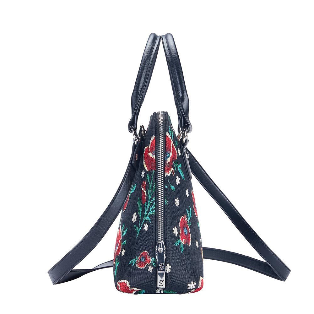 Frida Kahlo Poppy - Convertible Bag Side | Signare Tapestry