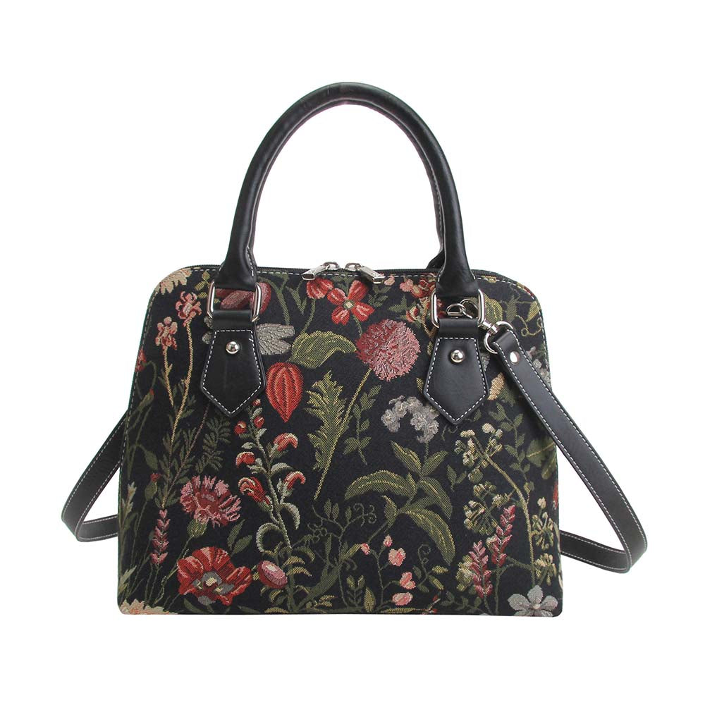 Morning Garden Black - Convertible Bag