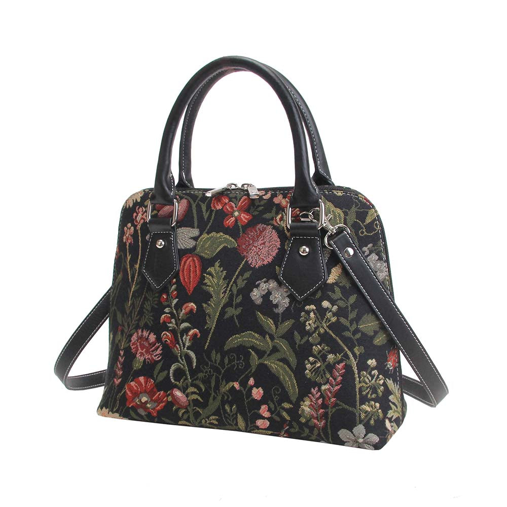 Morning Garden Black - Convertible Bag