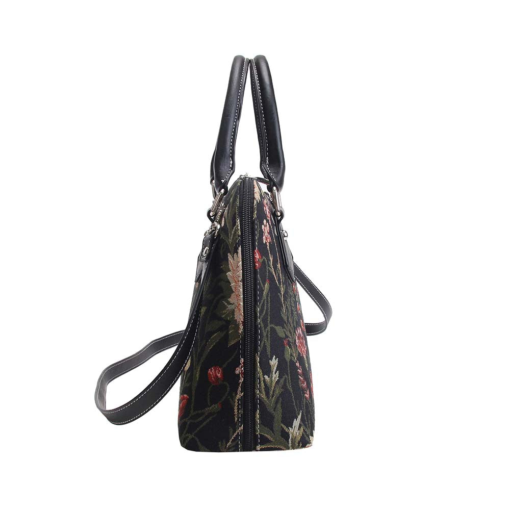 Morning Garden Black - Convertible Bag