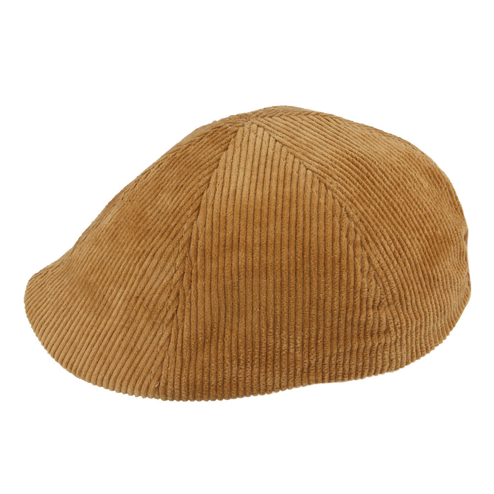 Corduroy Duckbill Six Panel Flat Caps