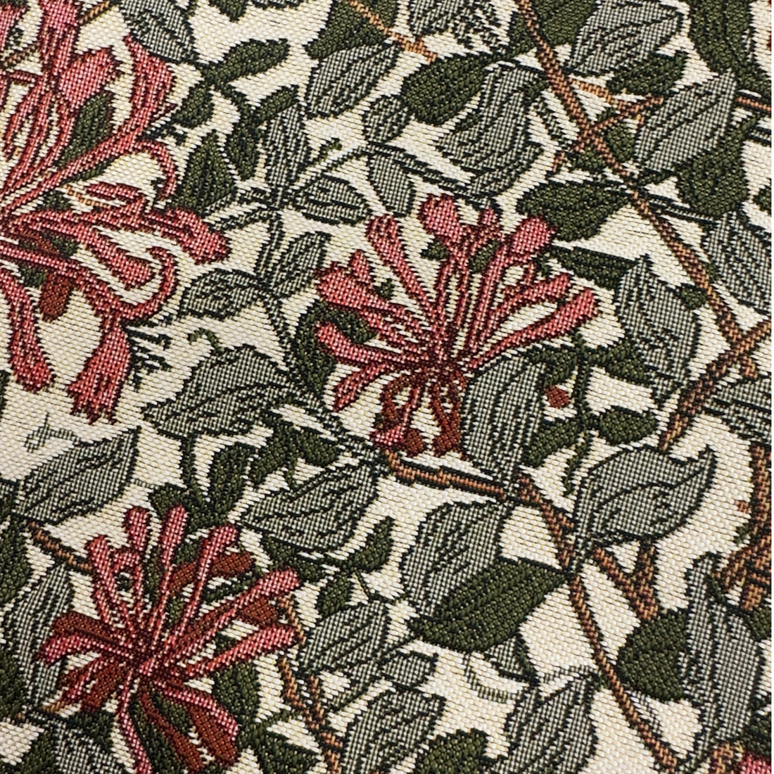 May Morris Honeysuckle - Flat Bag