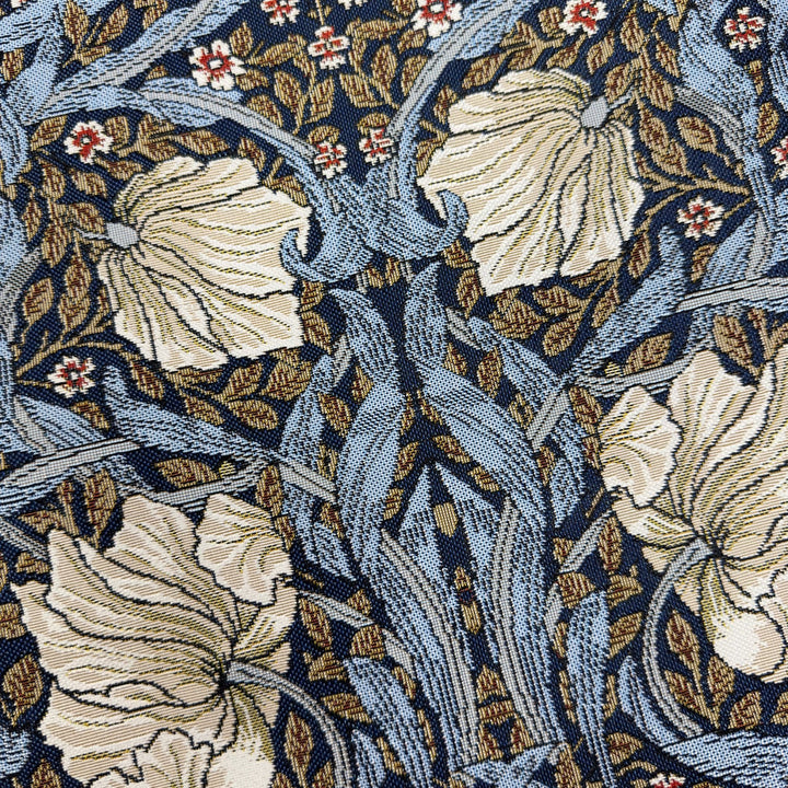 William Morris Pimpernel and Thyme Blue - Flat Bag