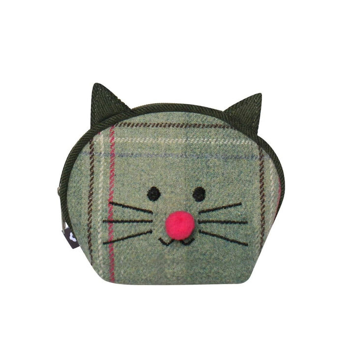 Fenton Green Cat Coin Purse by Earth Squared