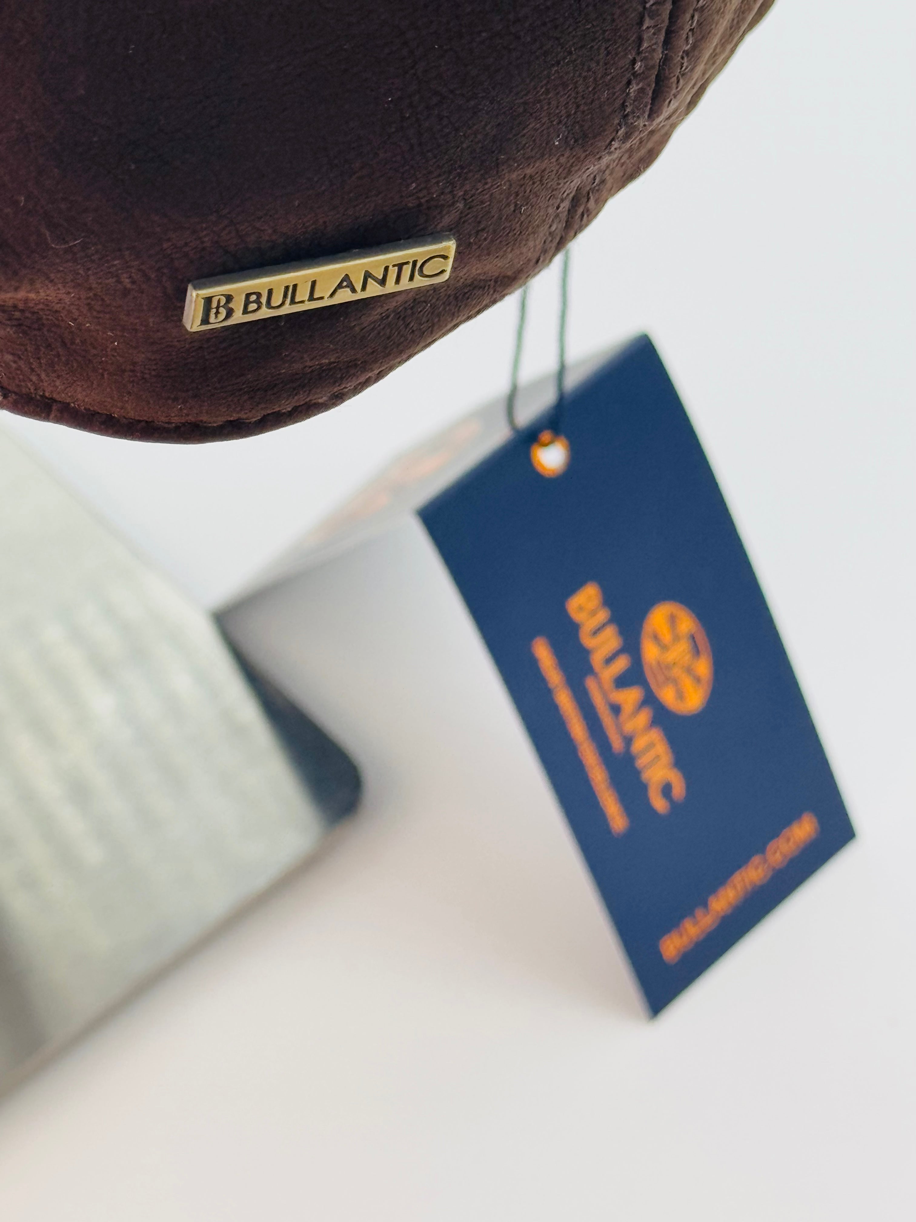 Bullantic  Premium Sheep Skin Leather Gladwin Bond Hatters London Flat Cap