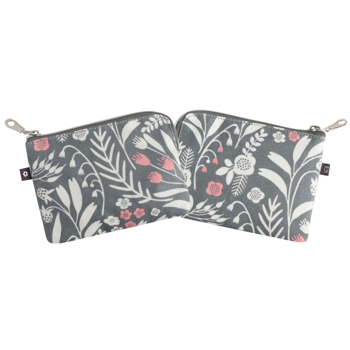 Freya Verona Grey Oil Cloth Coin Purse by Earth Squared