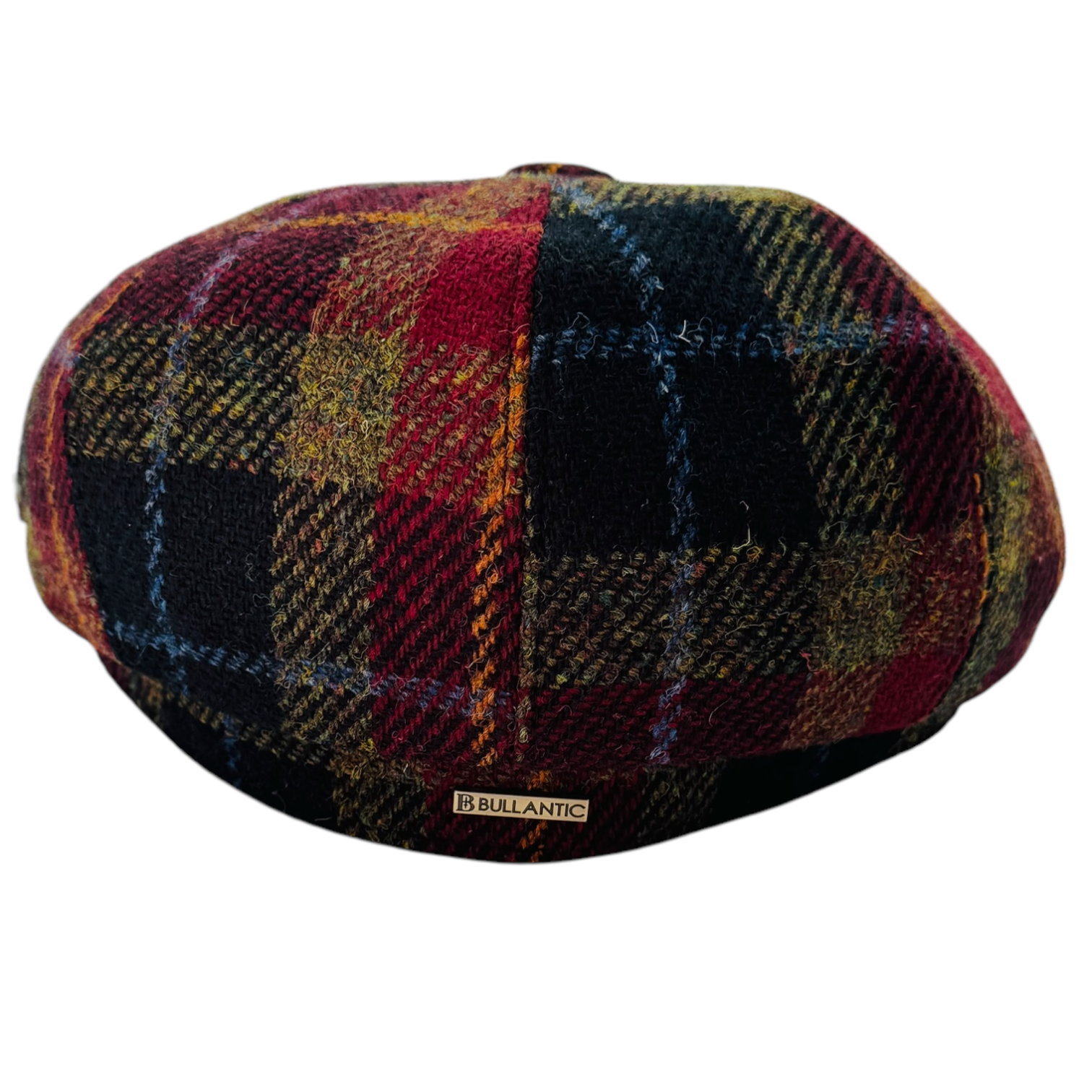 Harris Tweed Wool Newsboy Cap