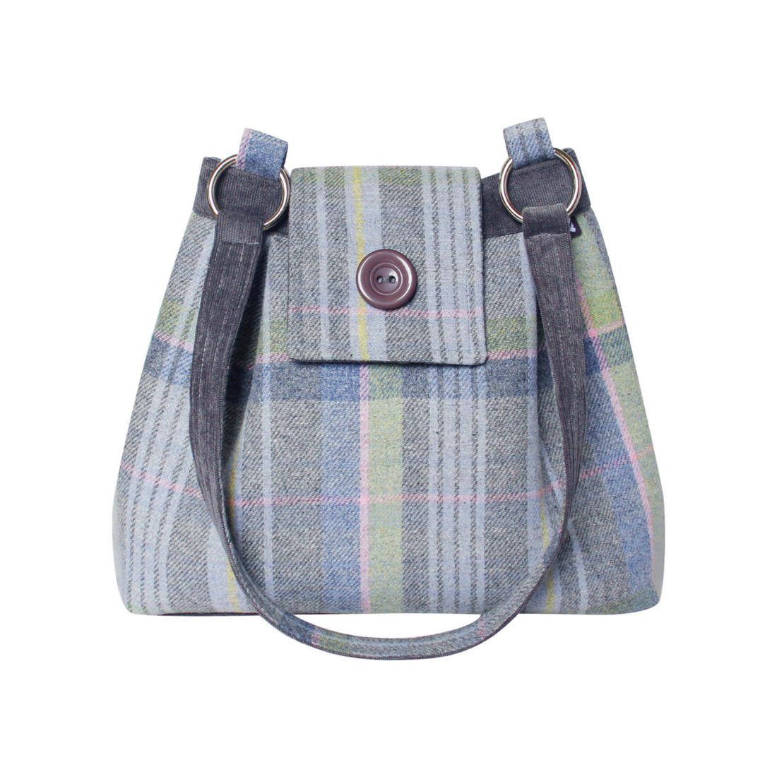Ava Lufness Tweed Handbag by Earth Squared