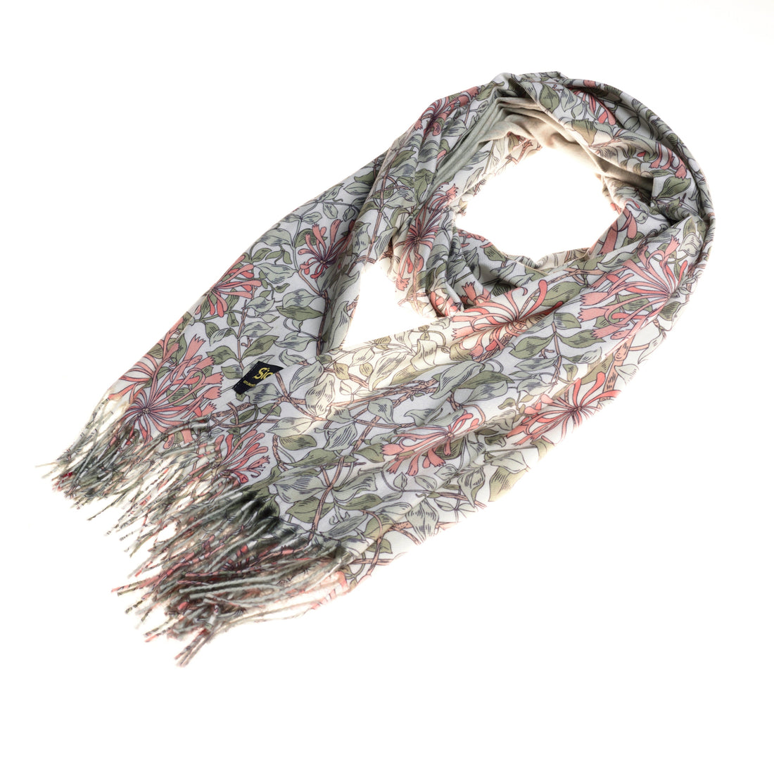 May Morris Honeysuckle - Art Pashmina