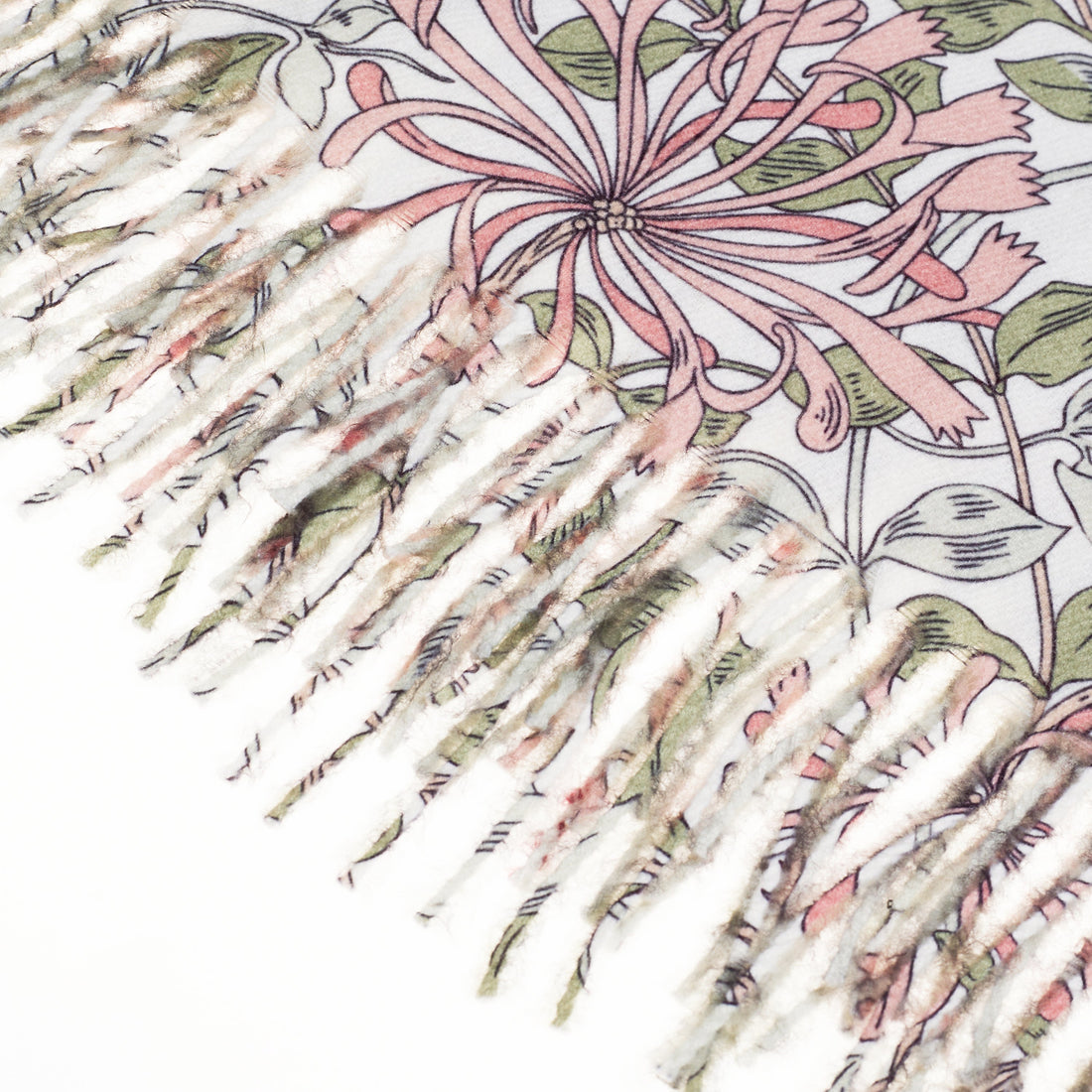 May Morris Honeysuckle - Art Pashmina