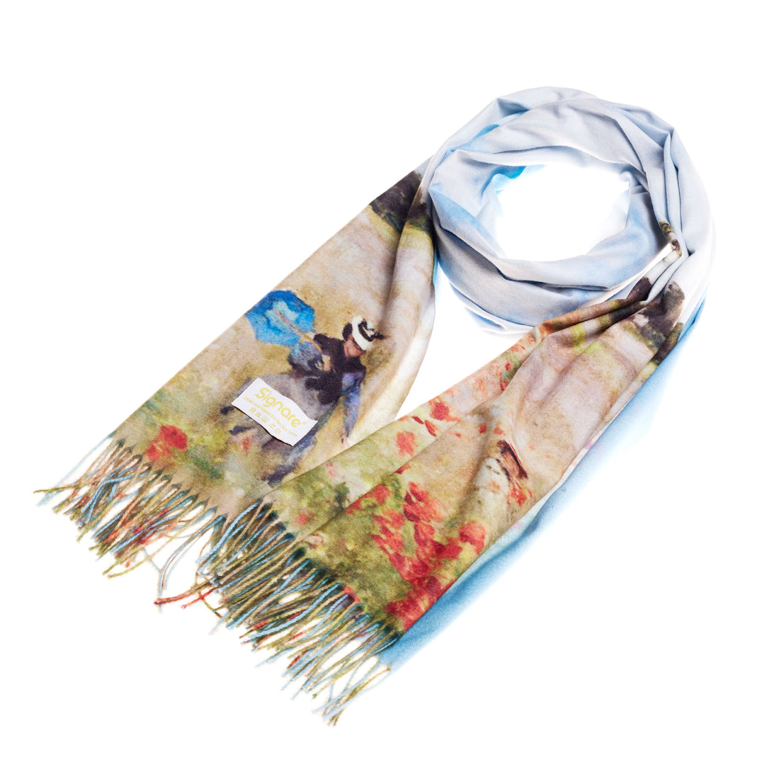 Claude Monet Poppy Field - Art Pashmina