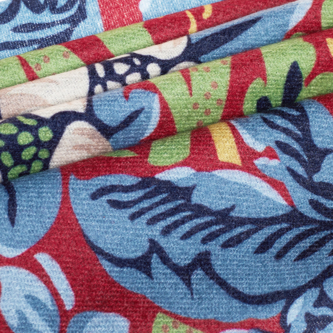 William Morris Strawberry Thief Red - Art Pashmina