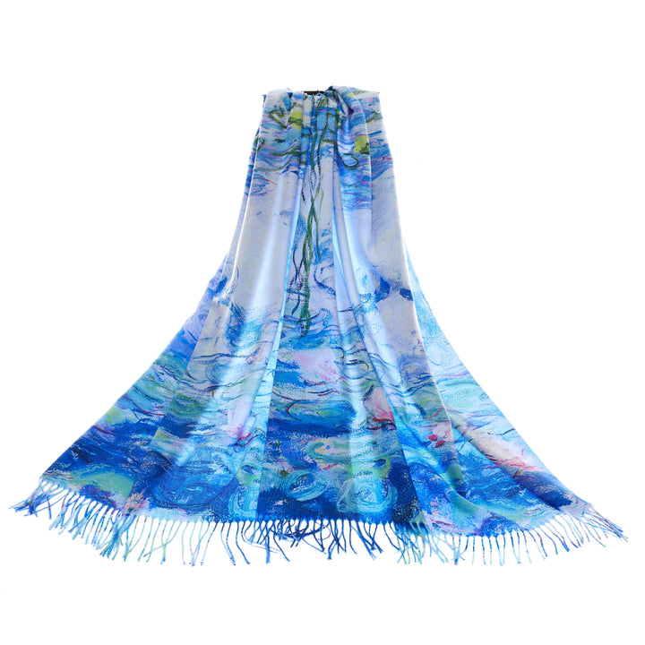 Claude Monet Water Lilies - Art Pashmina