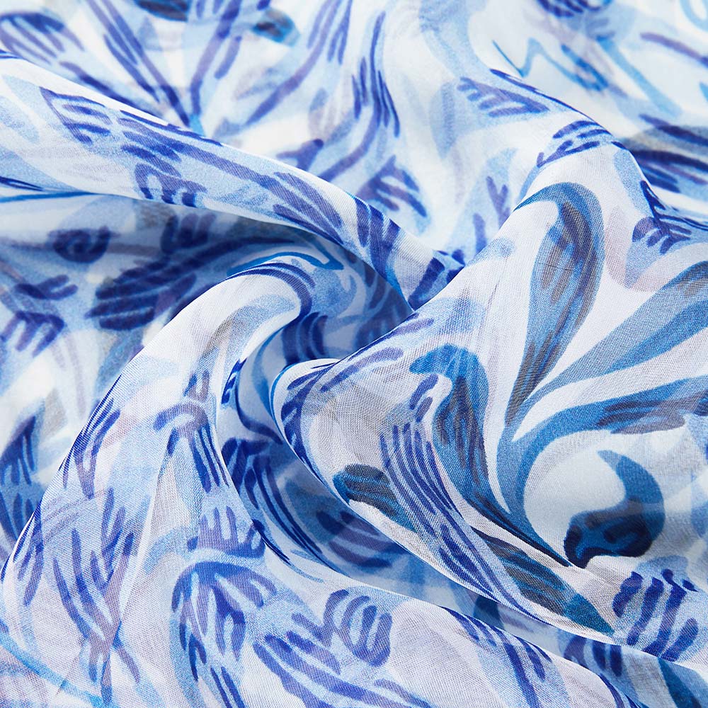 William Morris Willow Bough - 100% Pure Silk Scarf