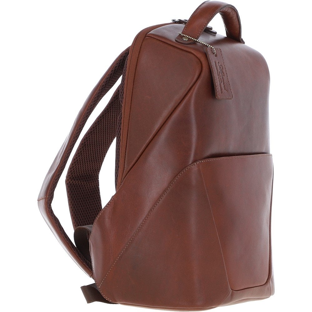 Ashwood Luxurious Leather Backpack Chestnut