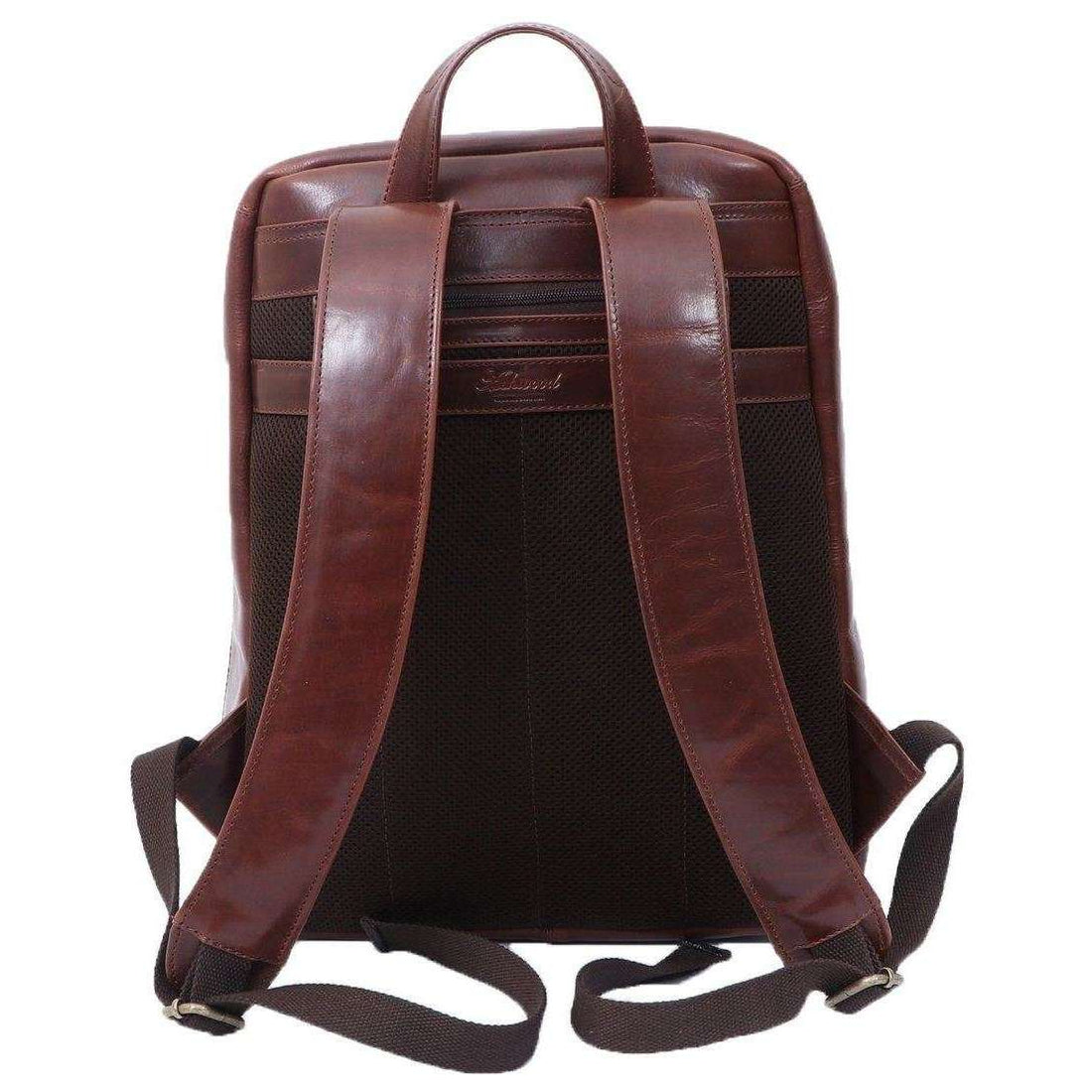 Ashwood Leather Laptop Business Rucksack - Brown