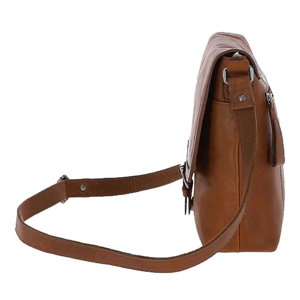 Ashwood Leather Windmere Medium Travel Body Bag - Tan