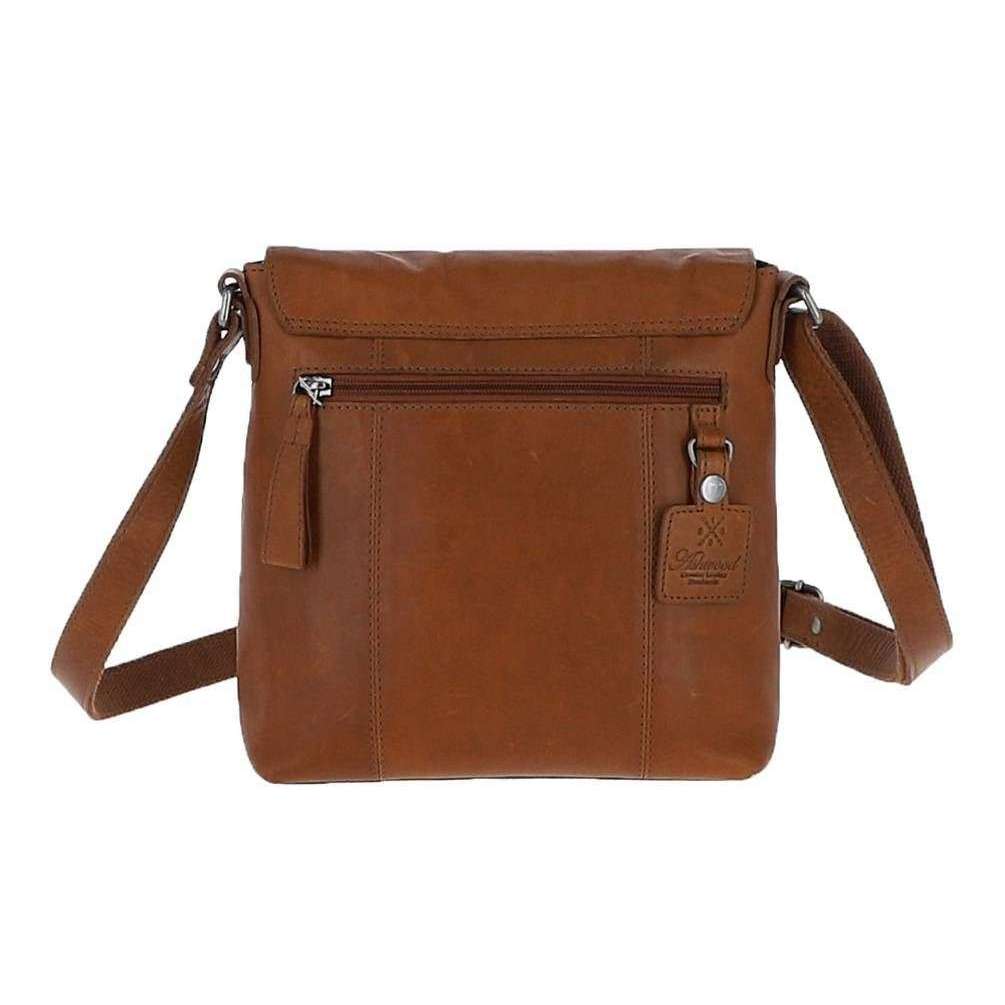 Ashwood Leather Windmere Medium Travel Body Bag - Tan