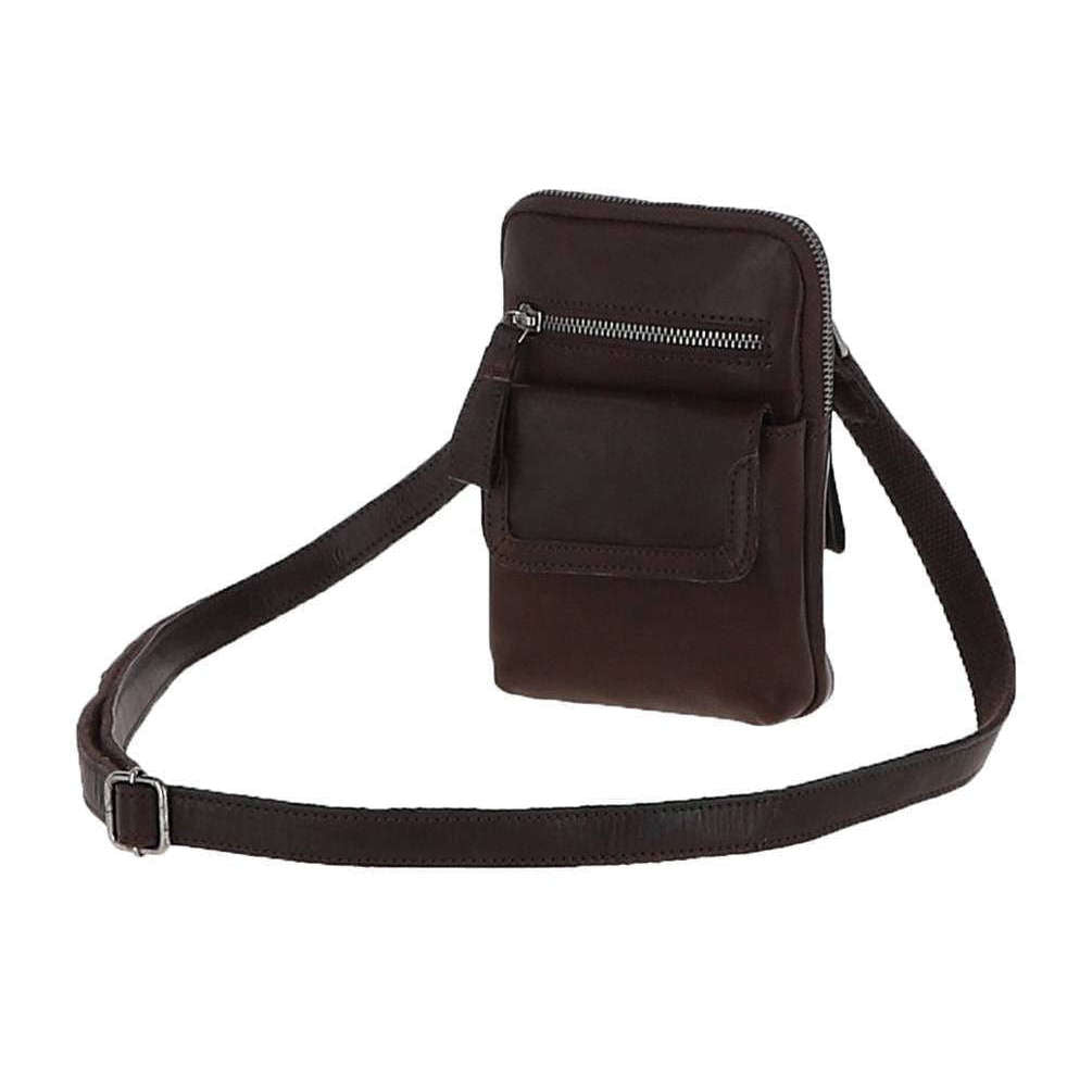 Ashwood Leather Windmere Small Waxy Leather Messenger Bag - Brown