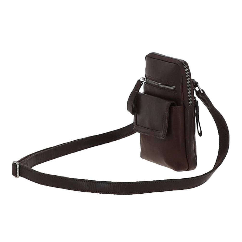 Ashwood Leather Windmere Small Waxy Leather Messenger Bag - Brown