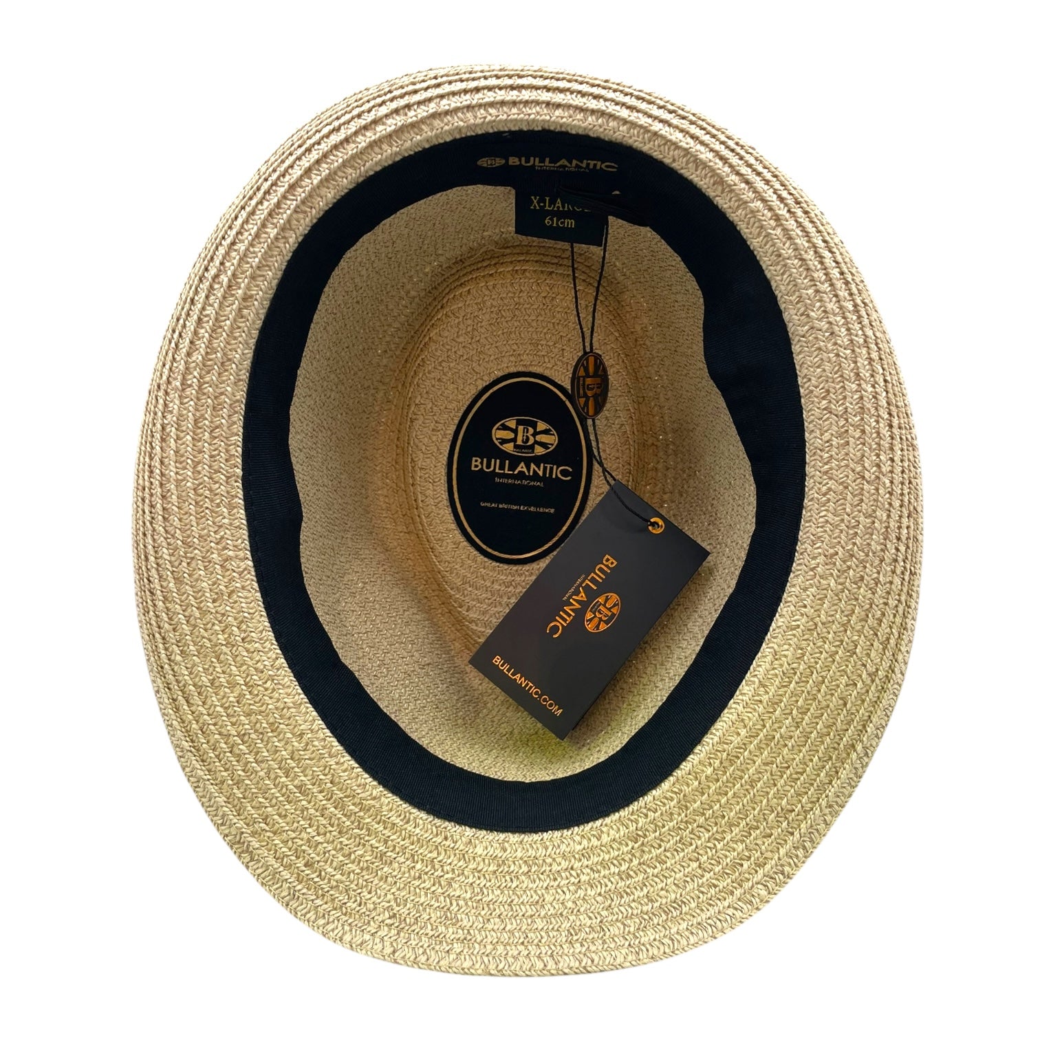 Summer Paper Straw Trilby Hat