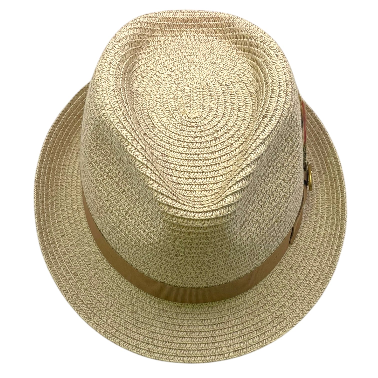 Summer Paper Straw Trilby Hat