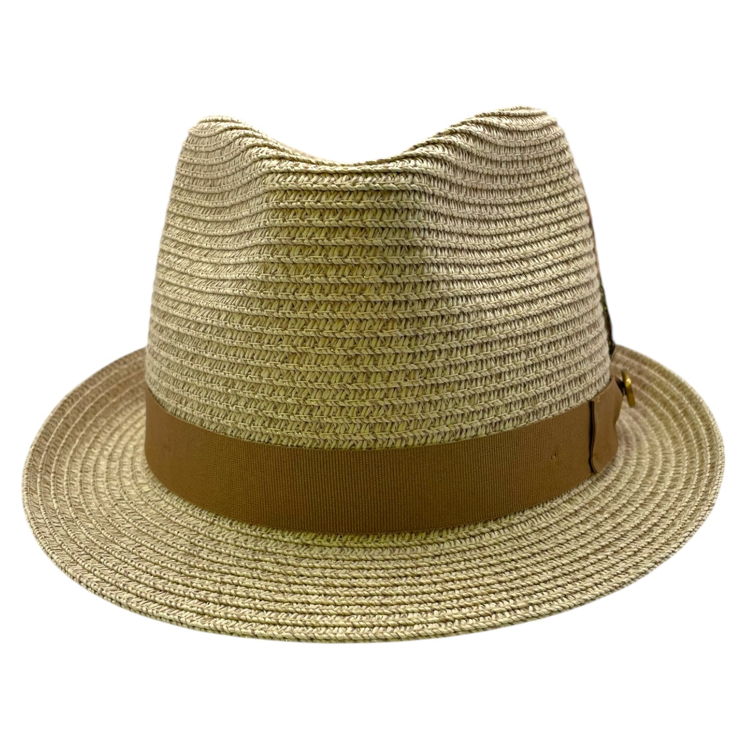 Summer Paper Straw Trilby Hat