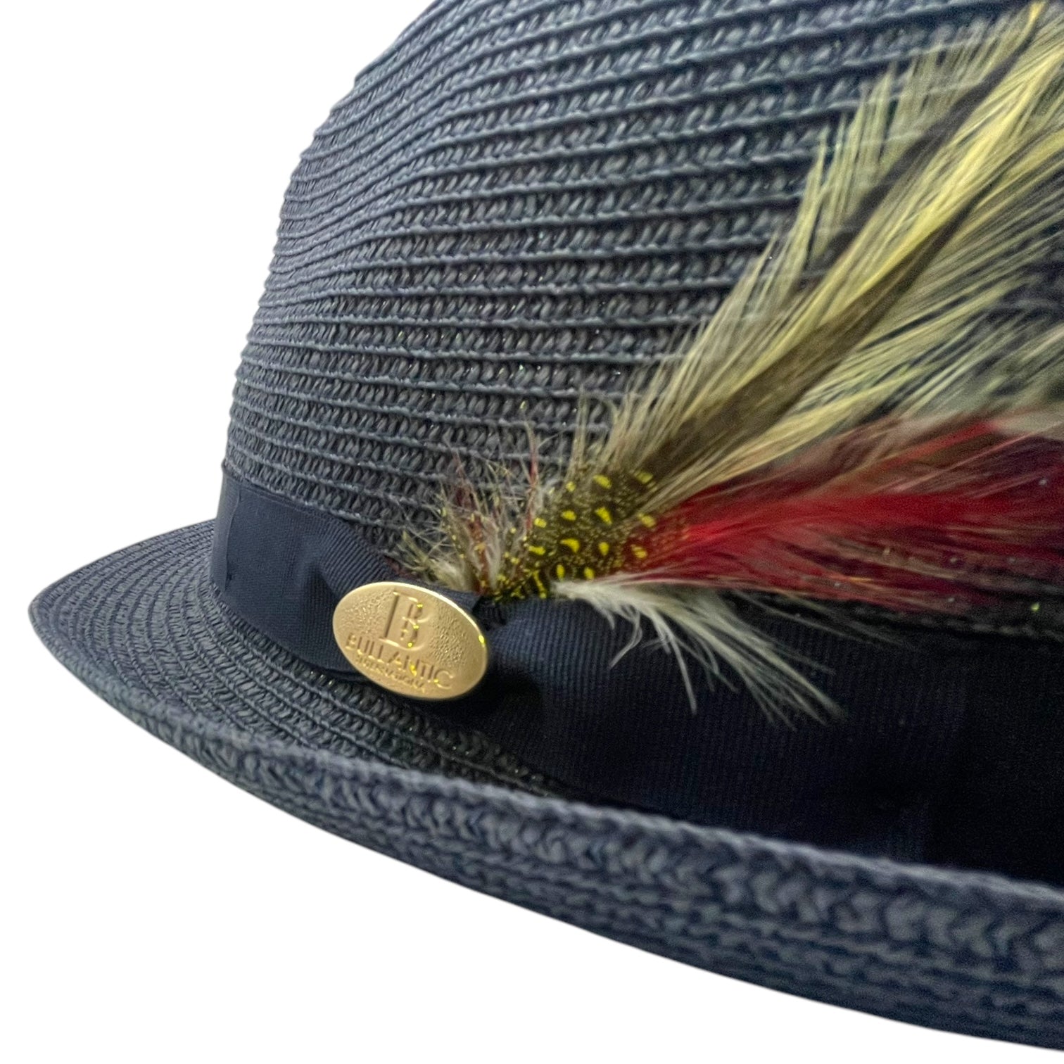 Summer Paper Straw Trilby Hat