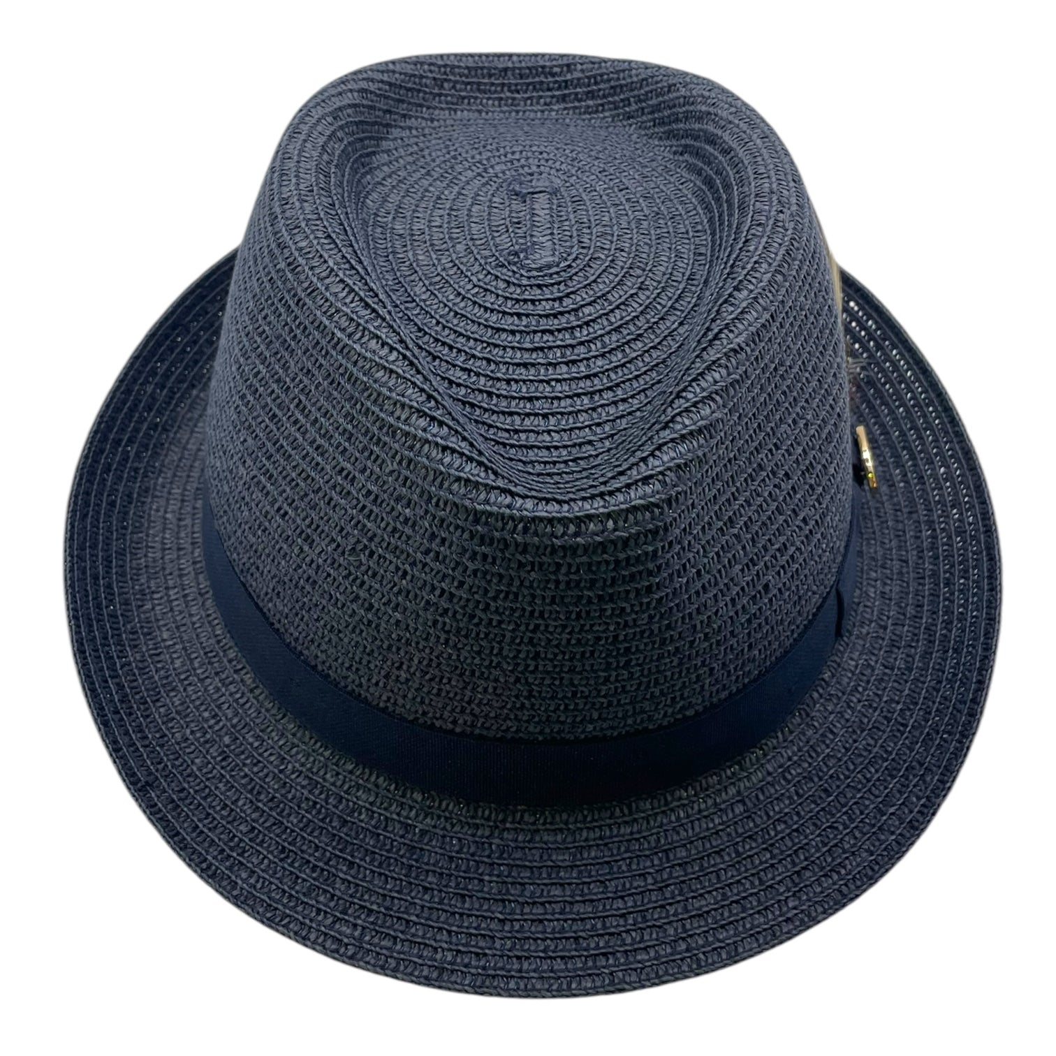 Summer Paper Straw Trilby Hat