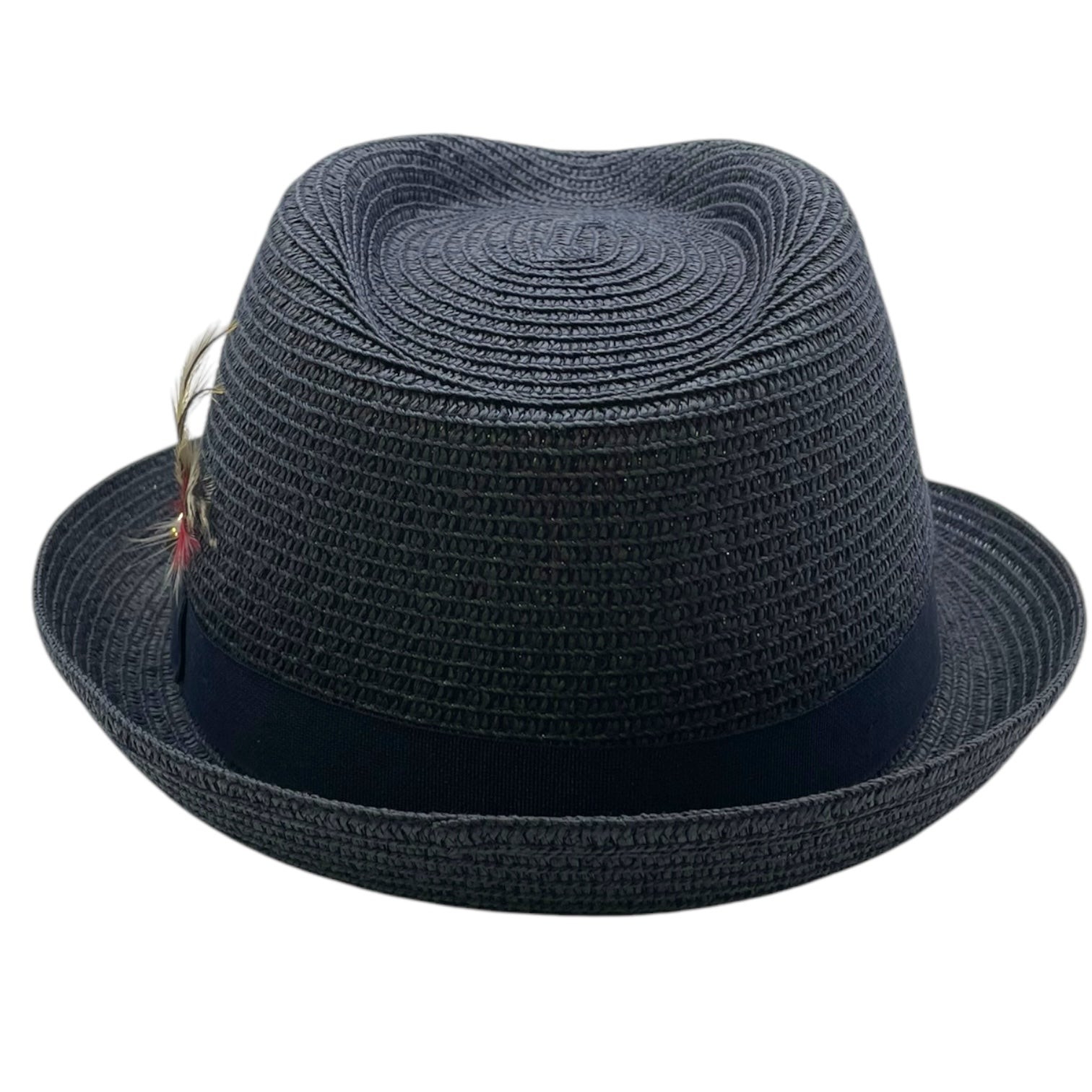 Summer Paper Straw Trilby Hat