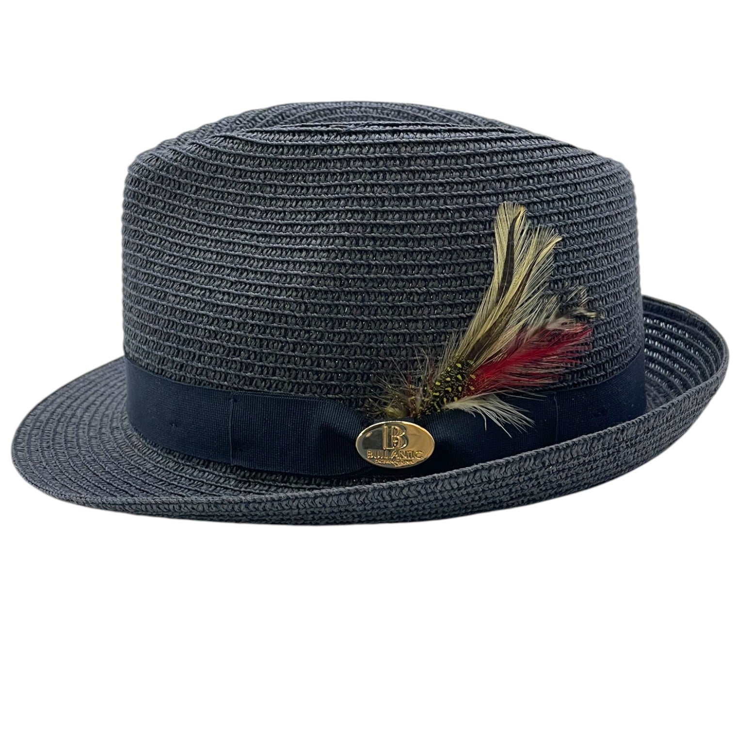 Summer Paper Straw Trilby Hat