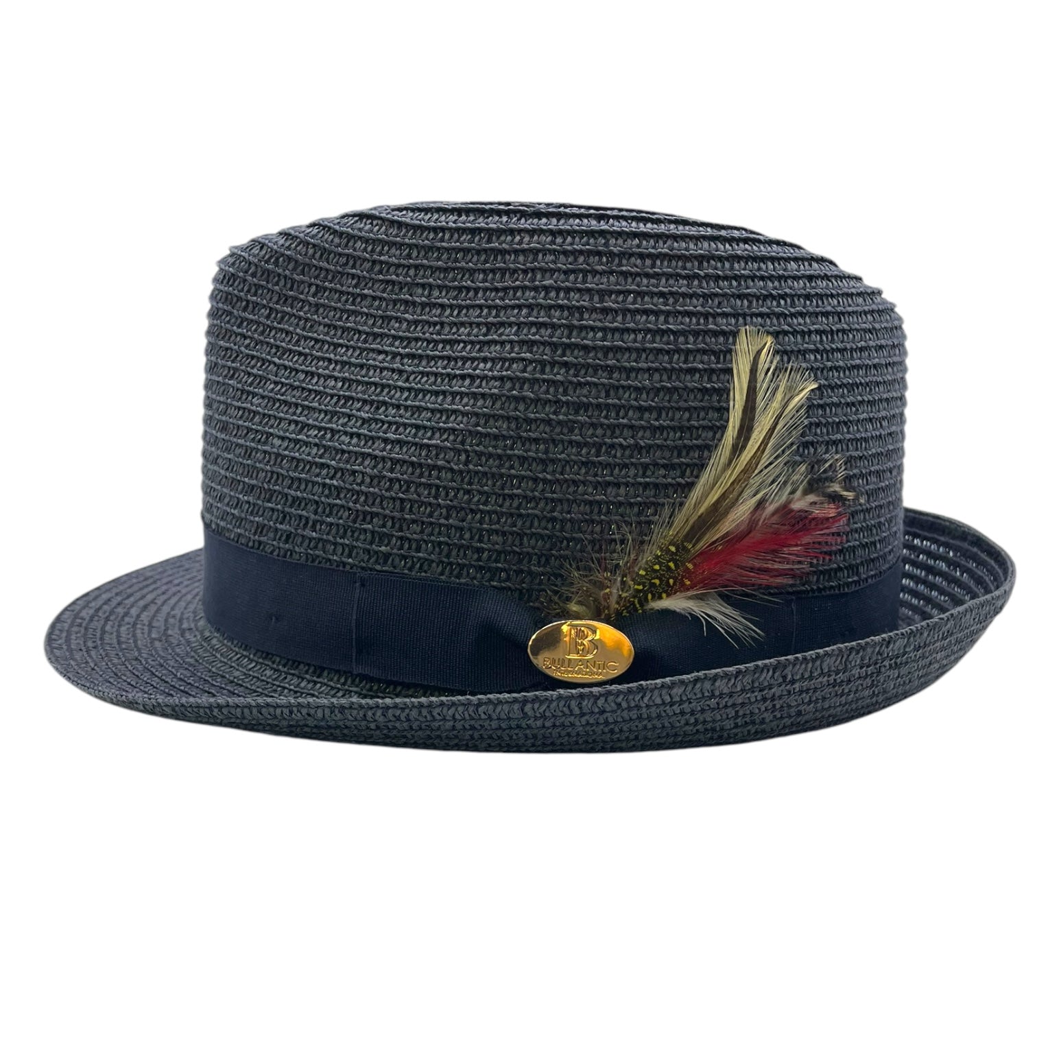 Summer Paper Straw Trilby Hat