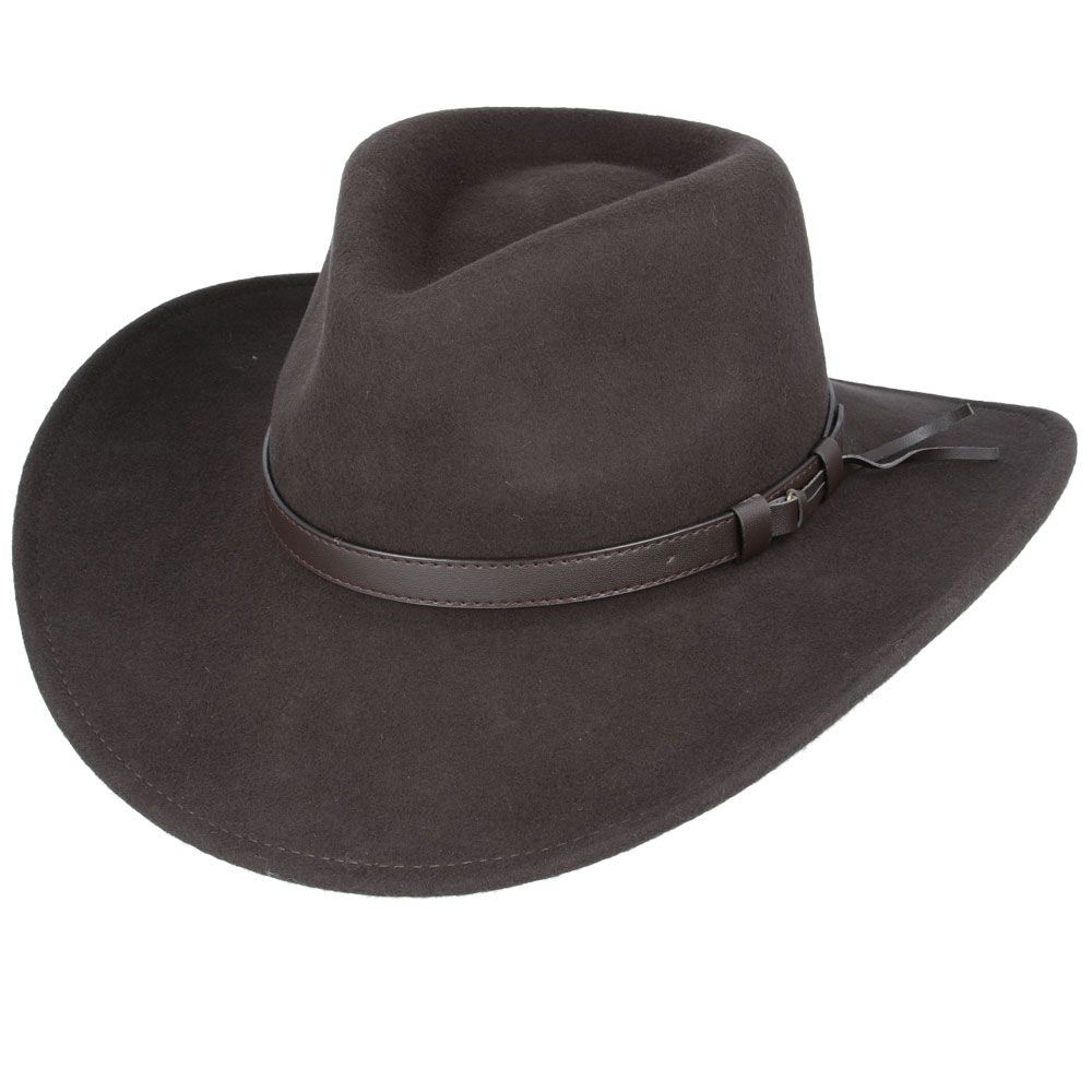 Bullantic Crushable Wool Cowboy Hat