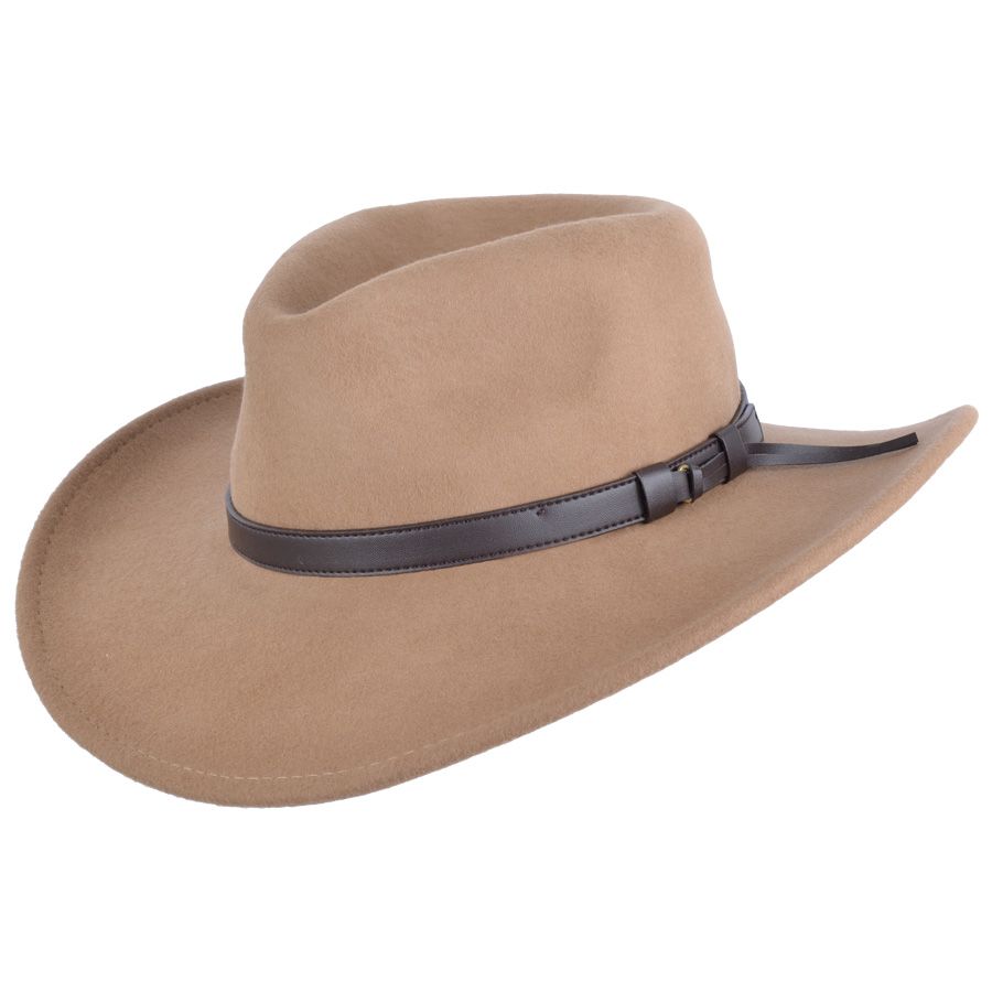 Bullantic Crushable Wool Cowboy Hat