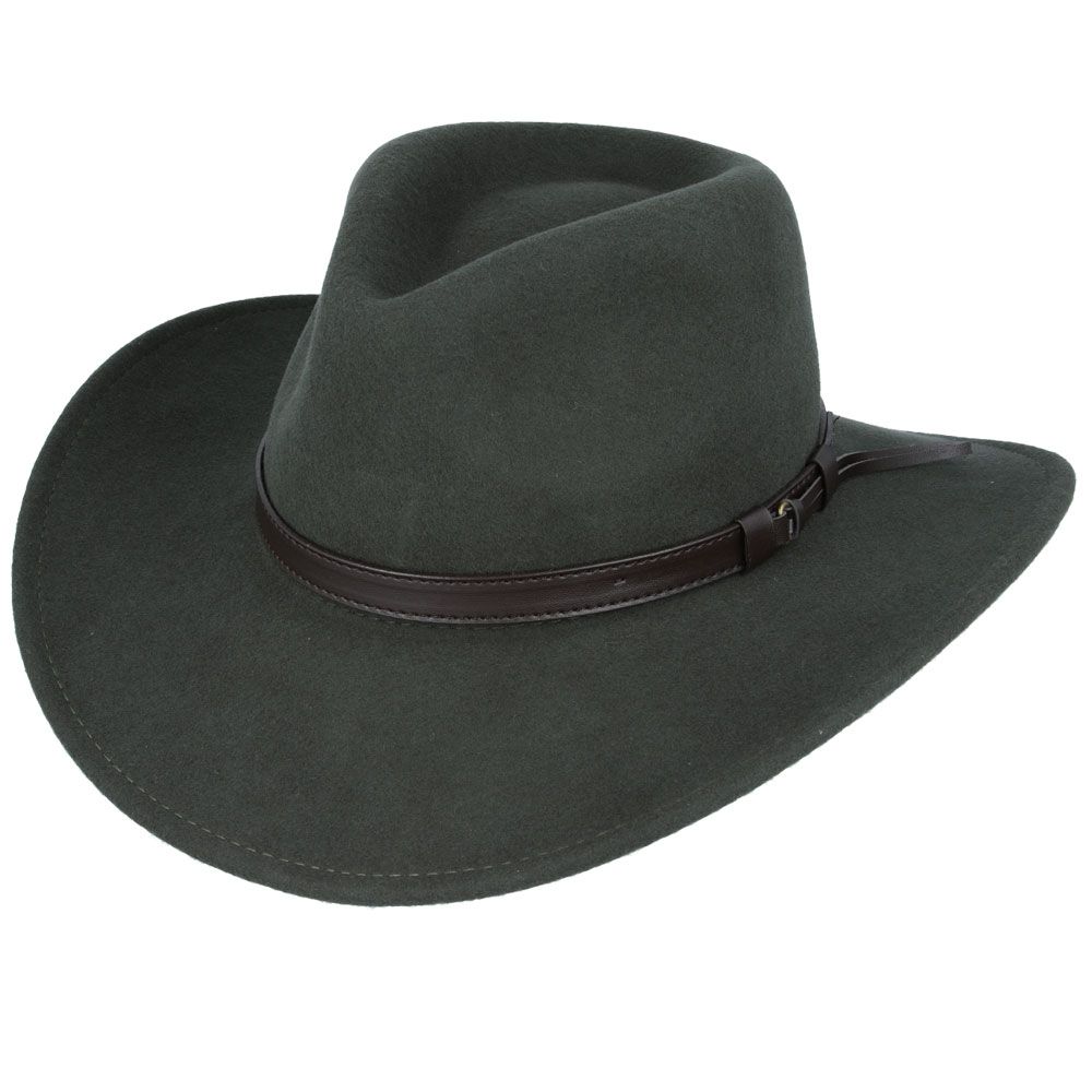 Bullantic Crushable Wool Cowboy Hat