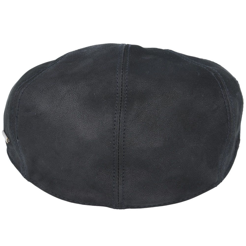 Premium Sheep Skin Leather Gladwin Bond Hatters London Flat Cap