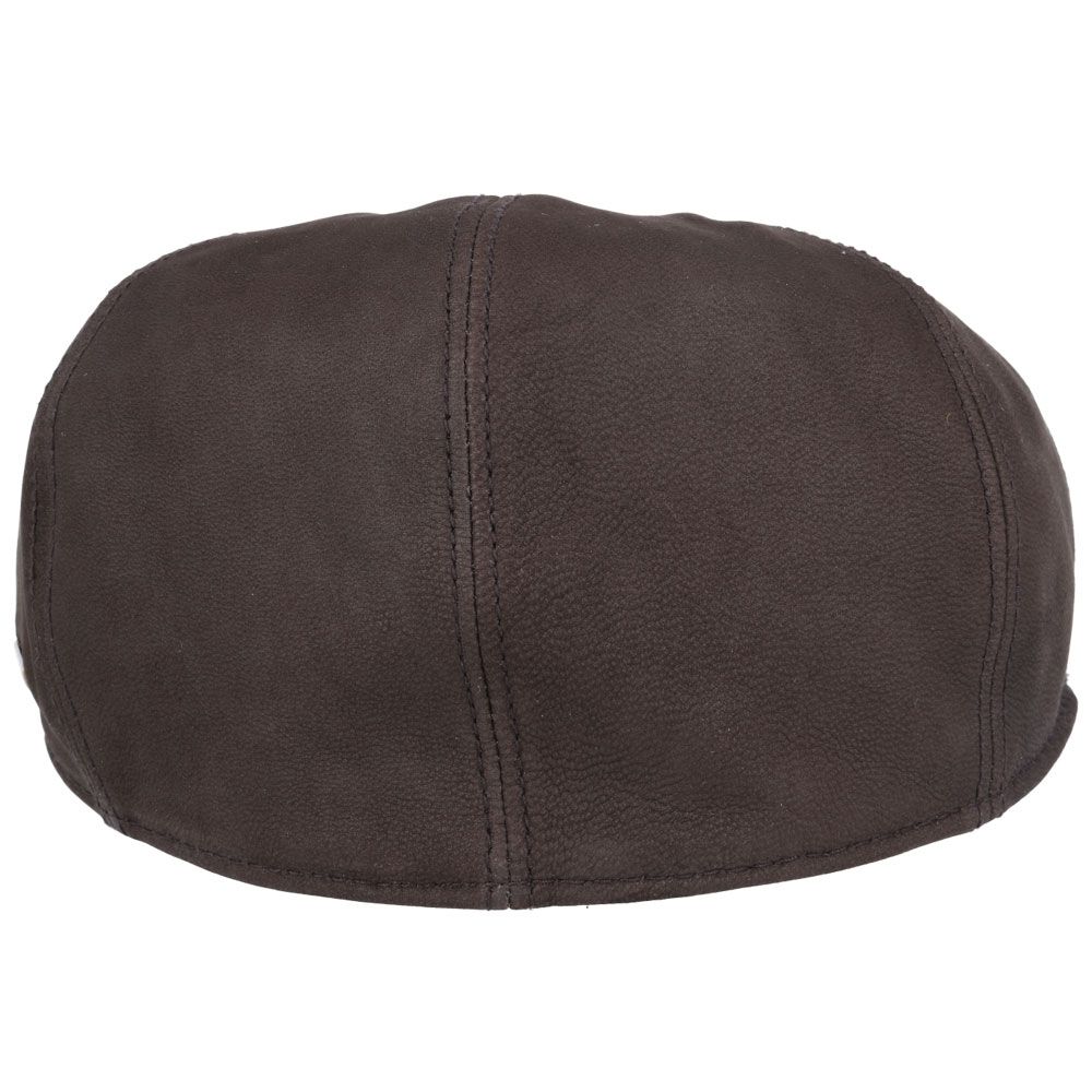 Premium Sheep Skin Leather Gladwin Bond Hatters London Flat Cap