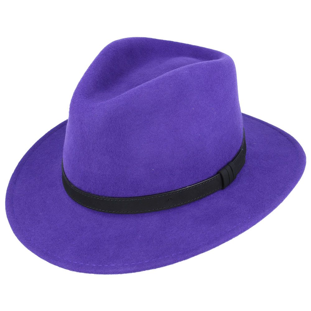 Wool Felt Fedora Hat