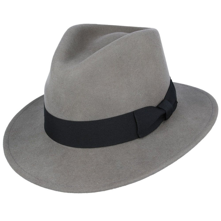 Wool Felt Crushable Fedora Hat