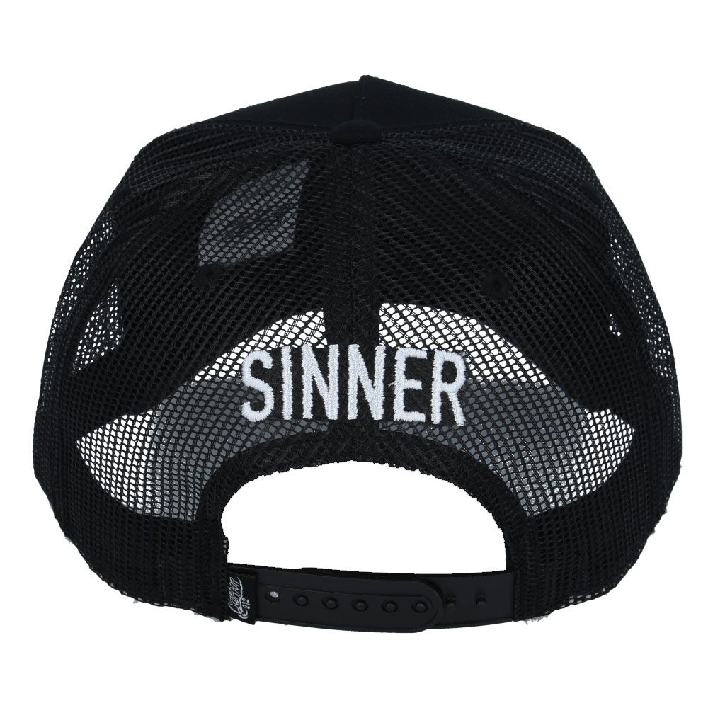 Sinner Mesh Sinners Trucker Baseball Cap - Stylish & Breathable