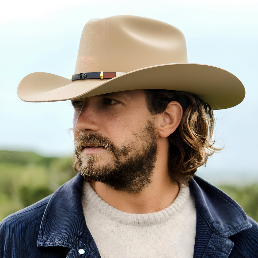 Western Classic Cattleman Wool Cowboy Hat