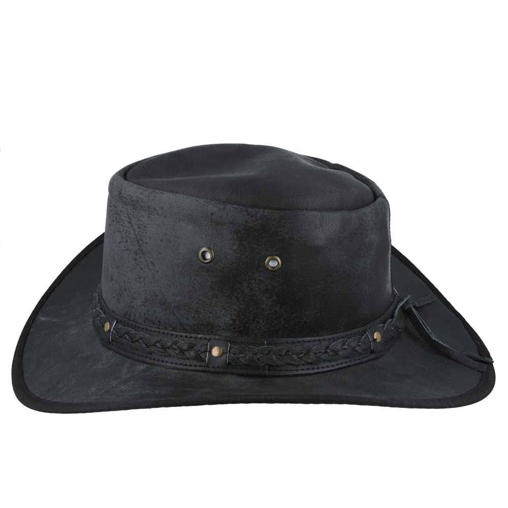 Gladwin Bond Waxed Aussie Bush Style Western Outback Leather Cowboy Hats