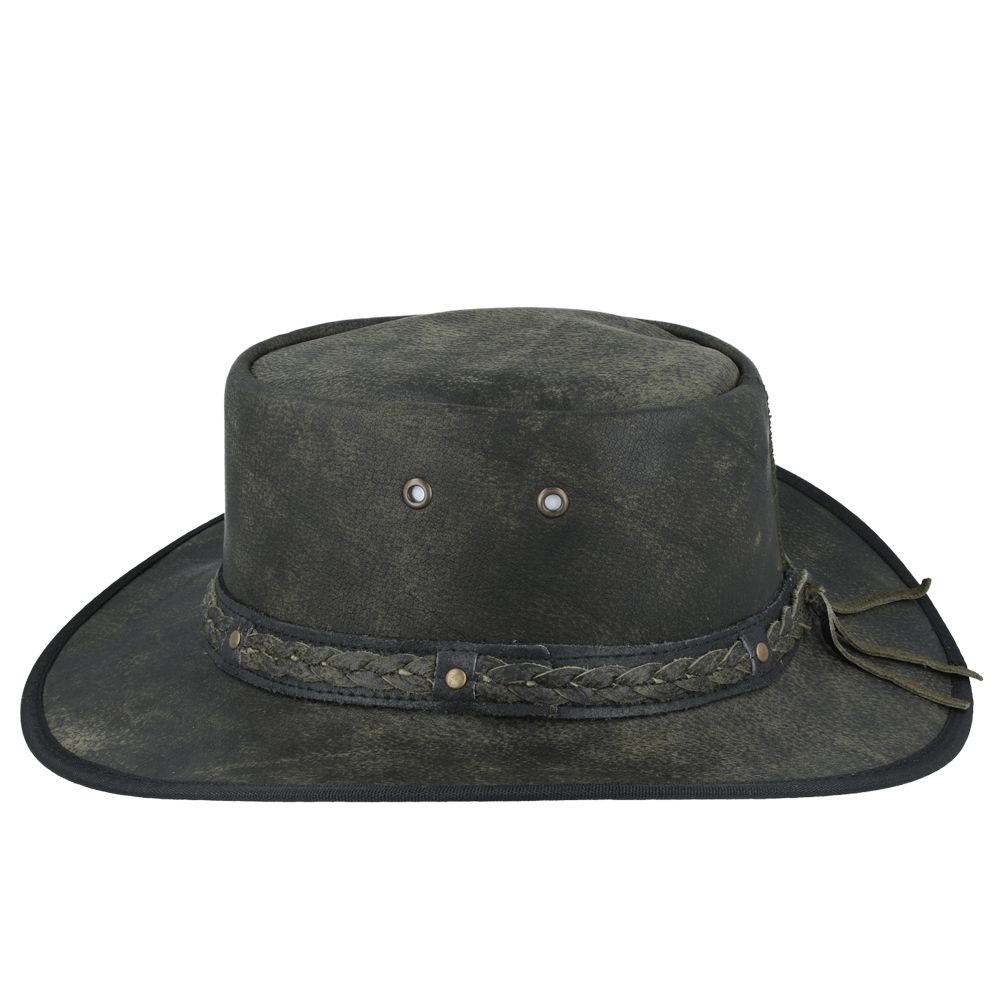 Gladwin Bond Aussie Bush Style Western Outback Leather Cowboy Hats