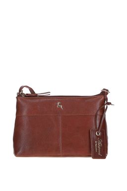 Elegant Real Leather Delilah Crossbody Bag - Luxurious Design