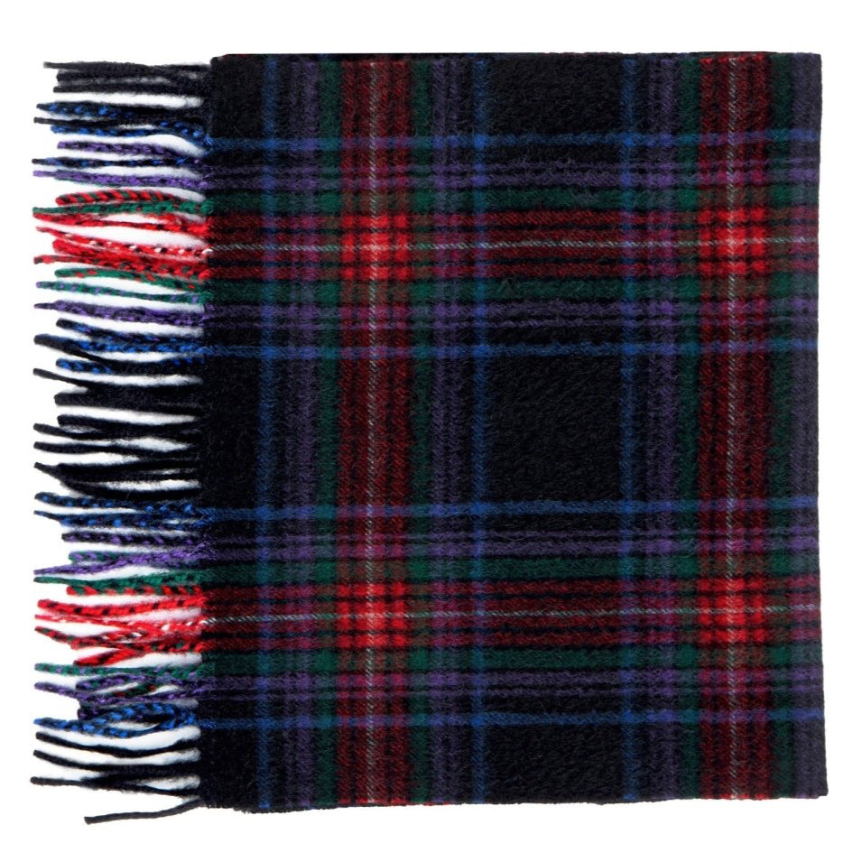 Pure Cashmere Tartan Scarf