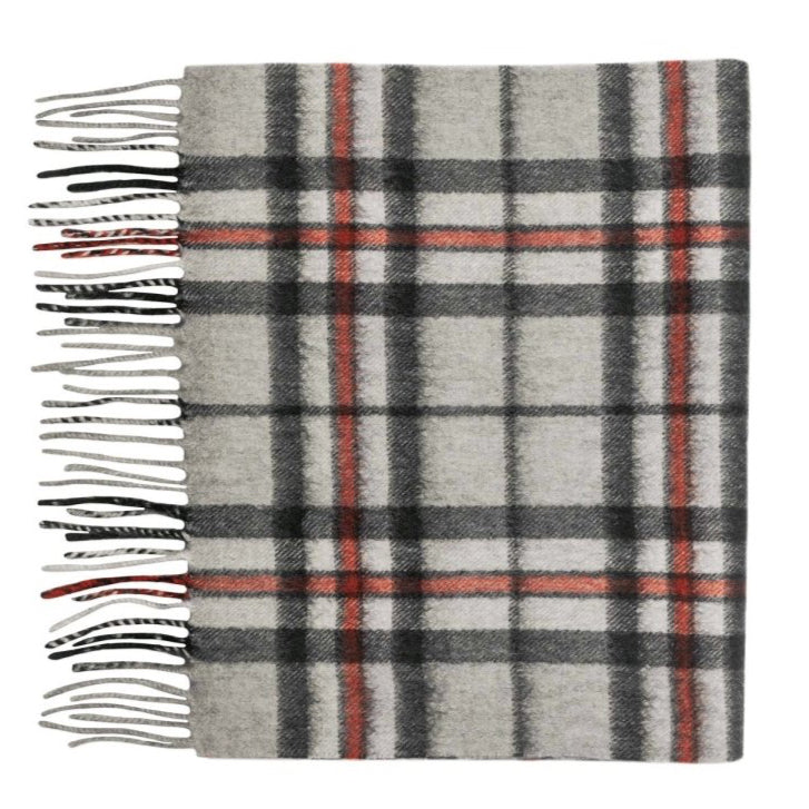 Pure Cashmere Tartan Scarf