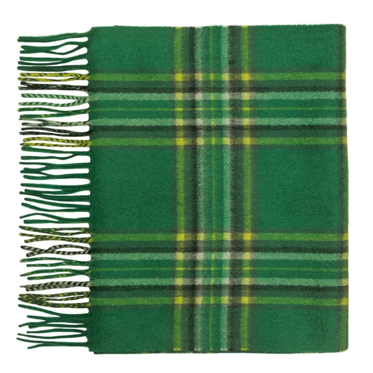 Pure Cashmere Tartan Scarf