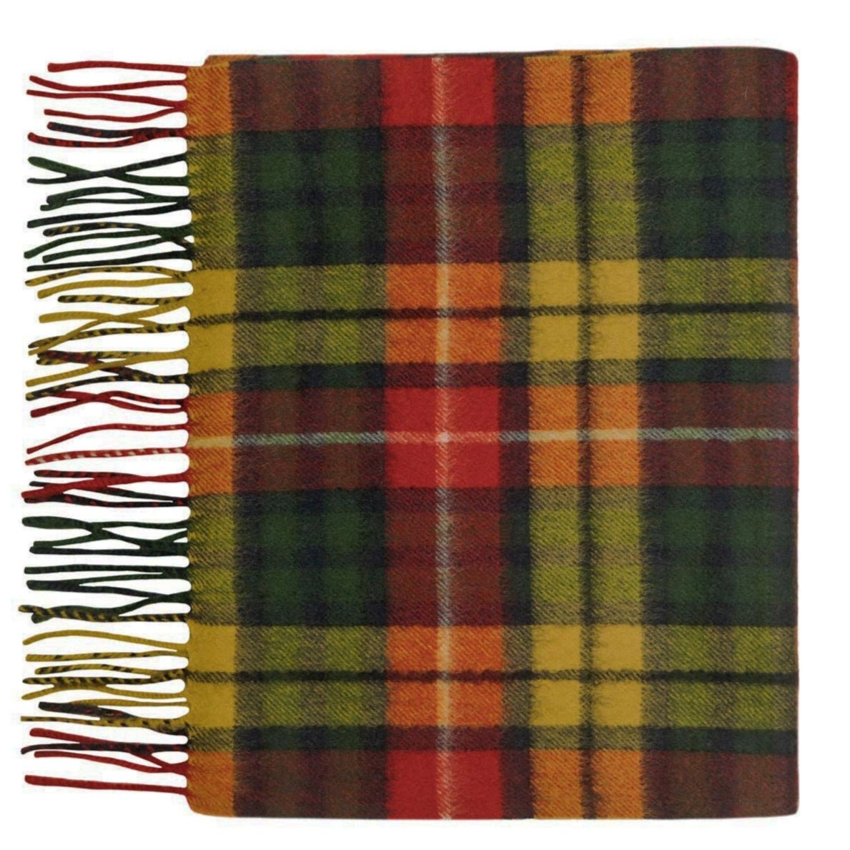 Pure Cashmere Tartan Scarf